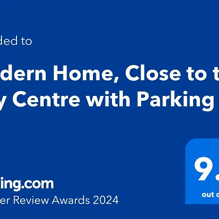 Modern Home, Close To The Centre With Parking Appartement